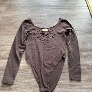 Vintage CPX by Mimi embroidered bodysuit made in the USA